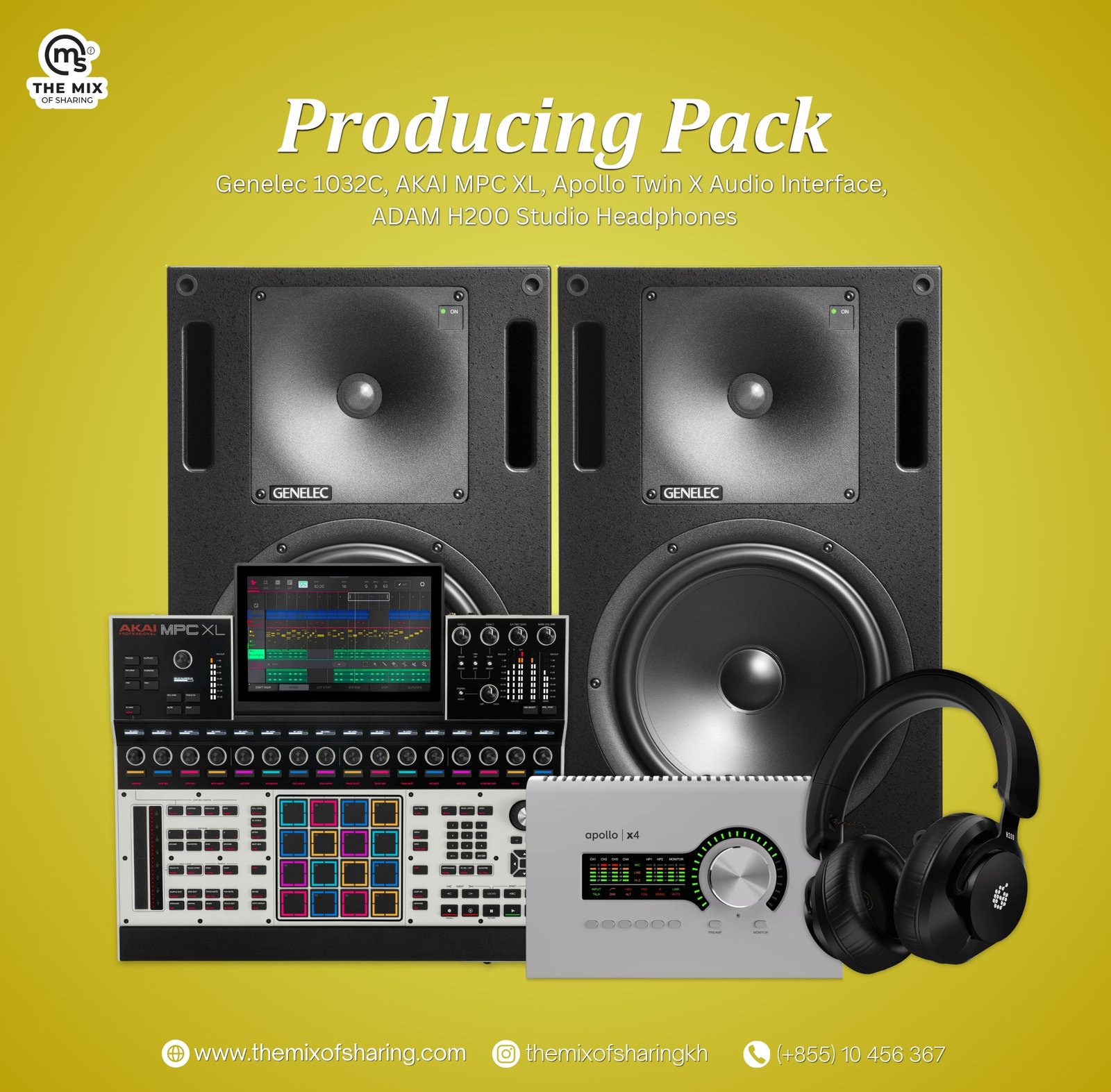 Genelec 1032C Producing Pack