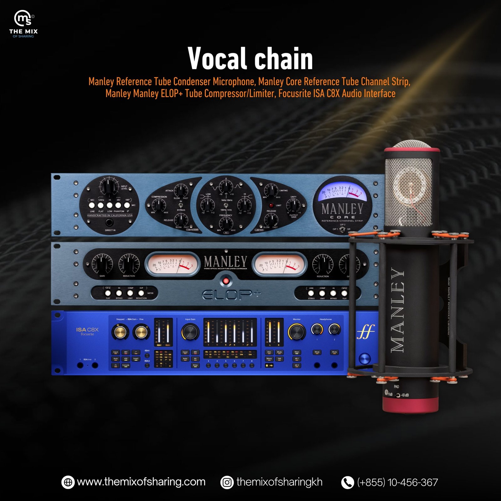 Manley Reference Vocal Chain