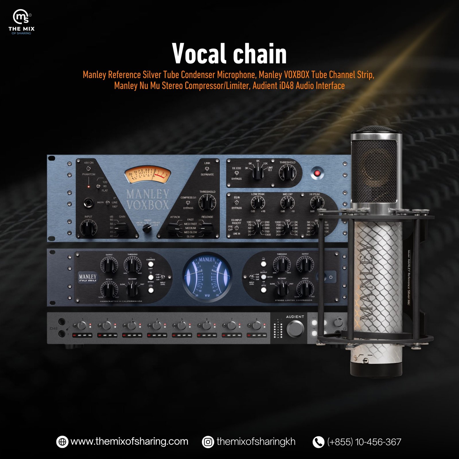 Manley Reference Silver Vocal Chain